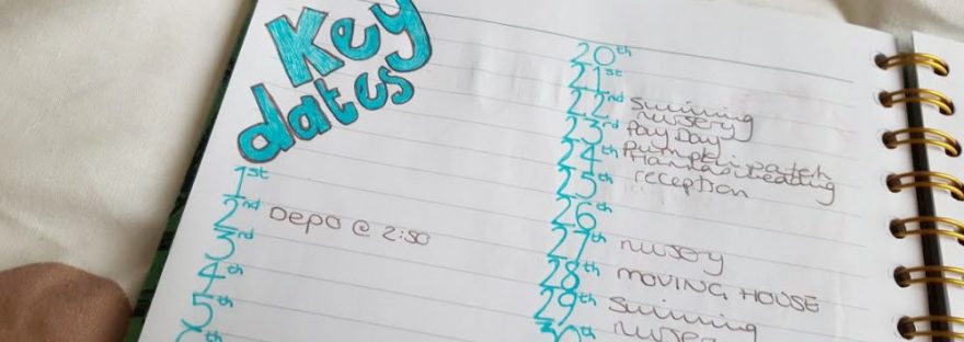 inside my bullet journal september 2016