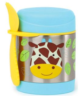 giraffe insulated food jar from baby company