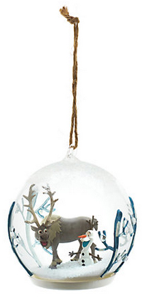 olaf bauble from the disney store