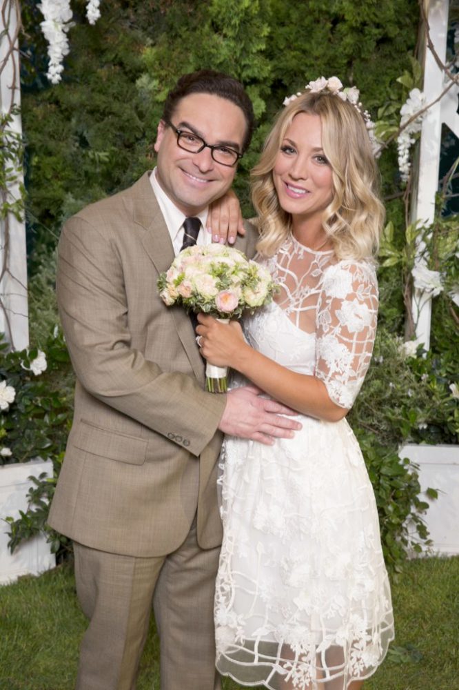 penny's wedding dress