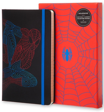 spiderman moleskine