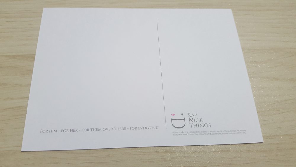 Say Nice Things Stationery review