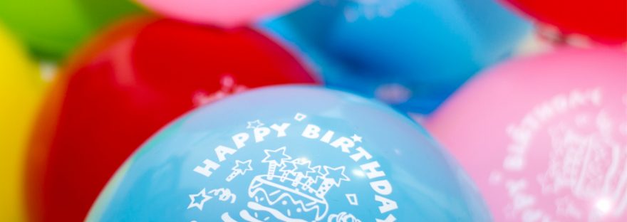 birthday balloons