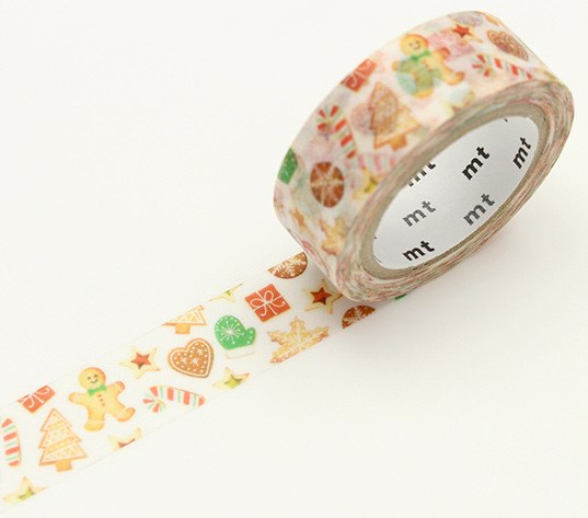 christmas cookie washi tape from fox and star
