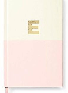 kate spade initial notebook
