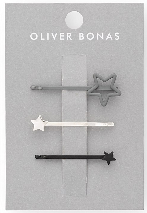 mini star hair grips from oliver bonas