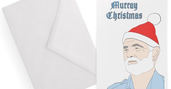 bill murray christmas card from la la land