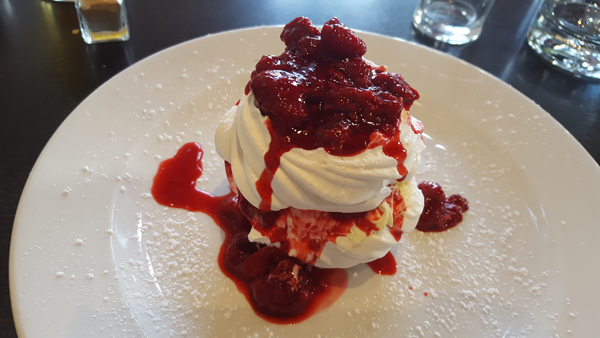 pavlova from the old lifeboat house