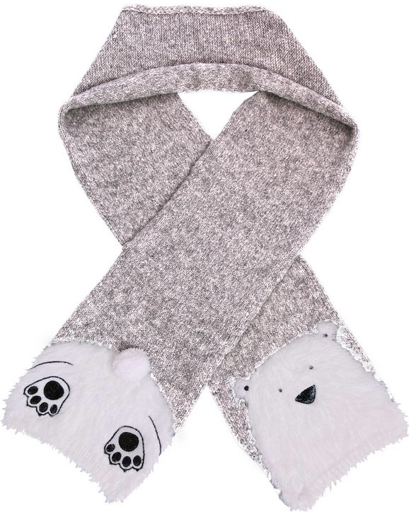 polar bear scarf from yumi