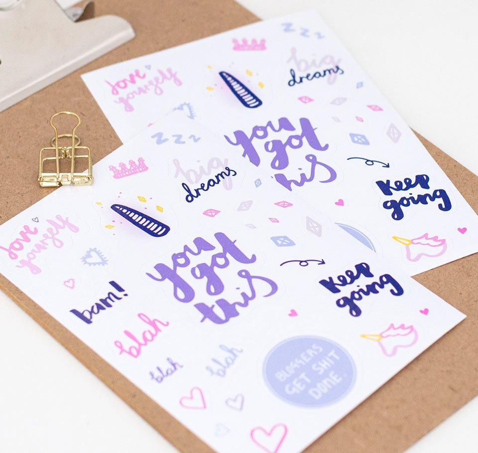 stickers from dot creates