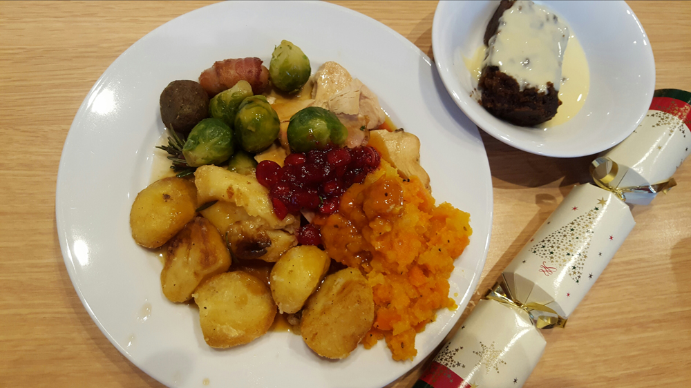 work christmas dinner