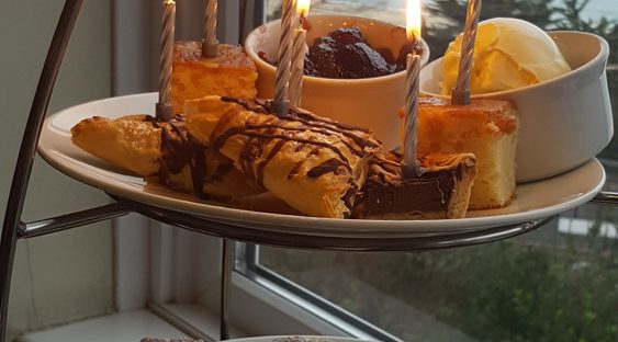 Afternoon tea at the St Ives Harbour Hotel and Spa