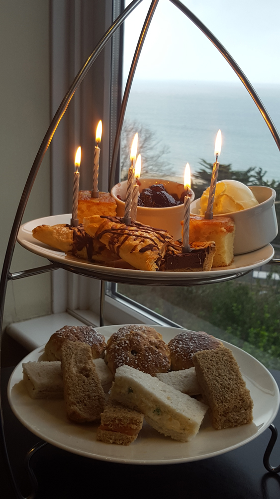Afternoon tea at the St Ives Harbour Hotel and Spa