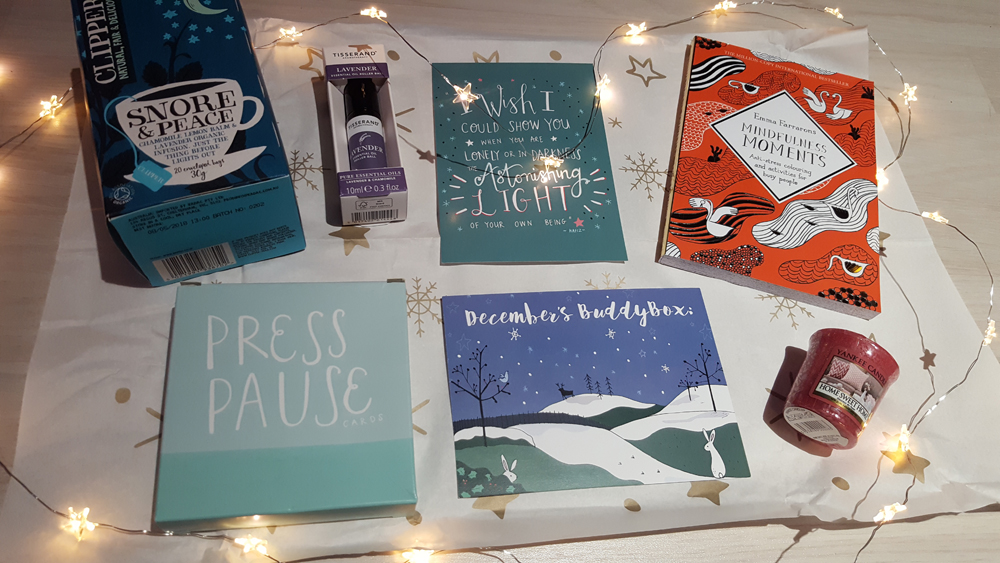 review of the Christmas #BlurtBuddyBox