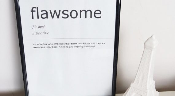 flawsome print by blushed creations