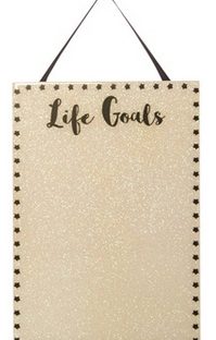 life goals noticeboard from primark