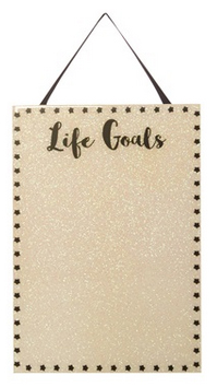 life goals noticeboard from primark