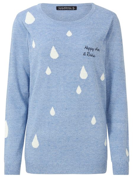 raindrop sweater from sugarhill boutique