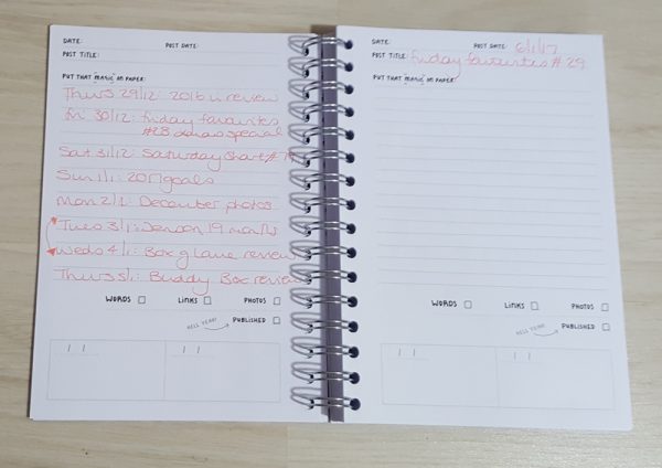 Review of The Ultimate Blog Planner from Dot Creates