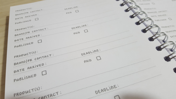 Review of The Ultimate Blog Planner from Dot Creates