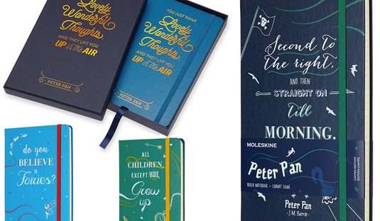 peter pan moleskines