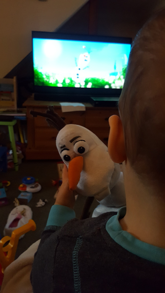 jenson watching frozen
