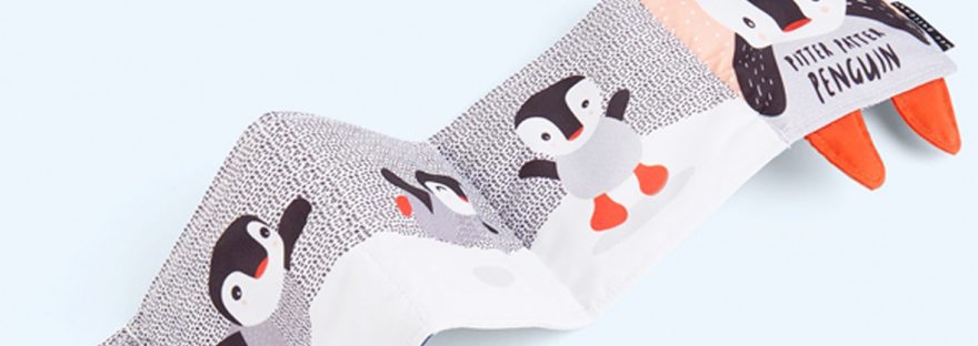 kidly penguin cloth book