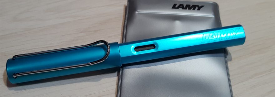 Lamy AL-star Fountain Pen Pacific Blue Special Edition