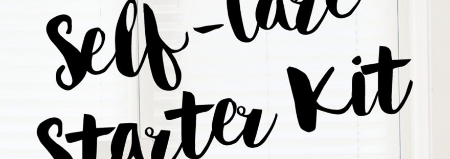self care starter kit from blurt foundation