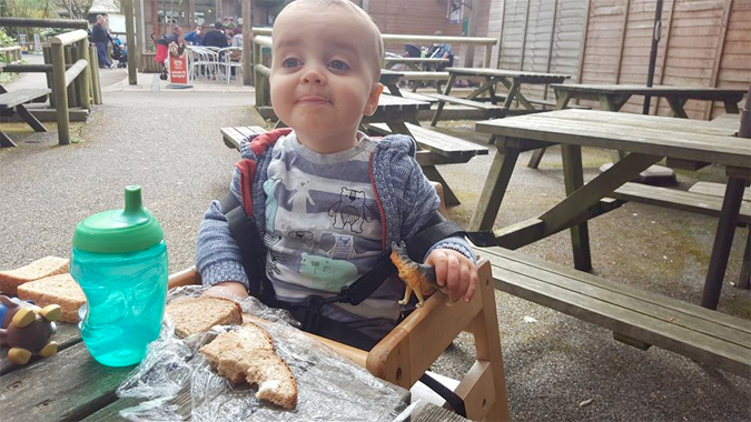 Jenson at newquay zoo