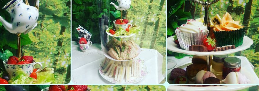 afternoon tea at Curiouser Creations