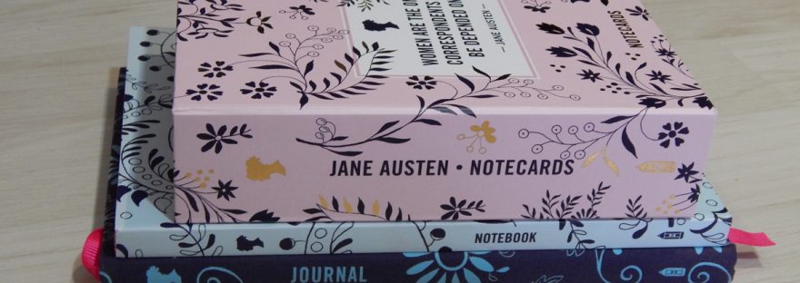 Jane Austen stationery from Abrams + Chronicle