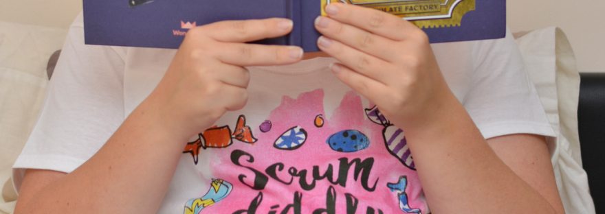 Roald Dahl scrumdiddlyumptious tee from Truffle Shuffle