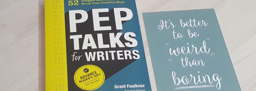 pep talk for writers by Grant Faulkner book review