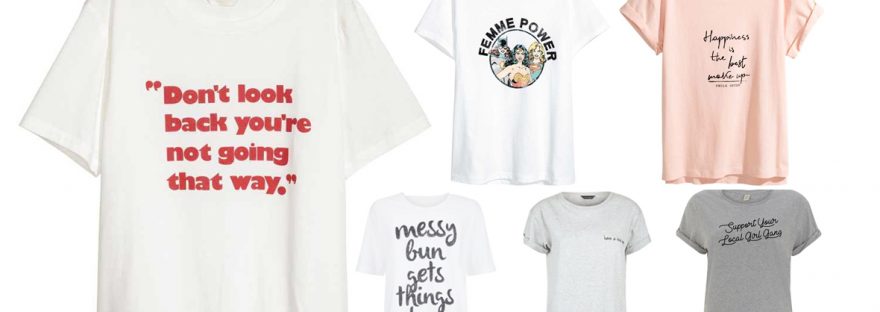 slogan tees