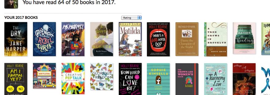 Goodreads Reading Challenge 2017