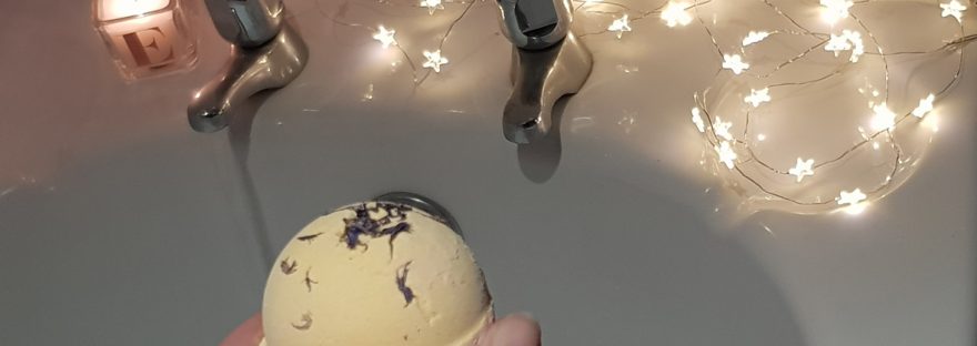 Cheer Up Buttercup Lush bath bomb
