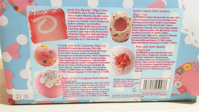 Bomb Cosmetics bath bombs