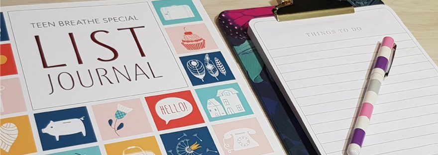 Teen Breathe List Journal review