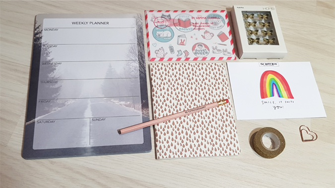 February 2018 stationery swap
