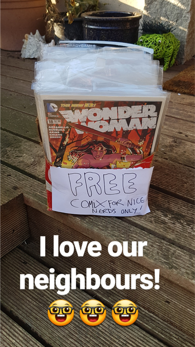 Free comic book haul