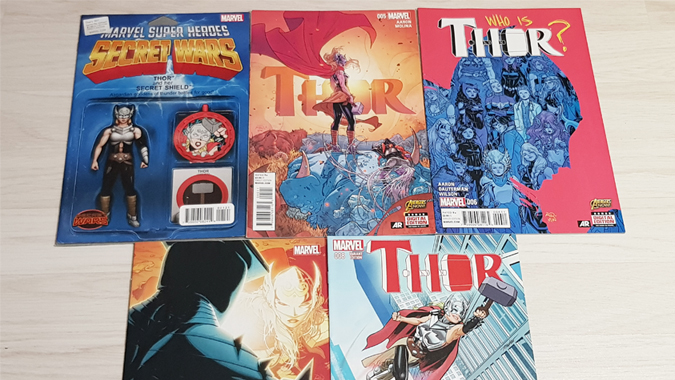 Free comic book haul