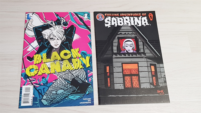 Free comic book haul