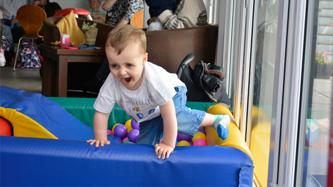 Jenson's third birthday party