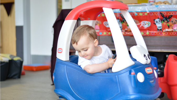 Jenson's third birthday party with Jump With Jo