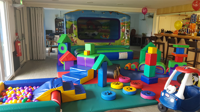 Jenson's third birthday party with Jump With Jo