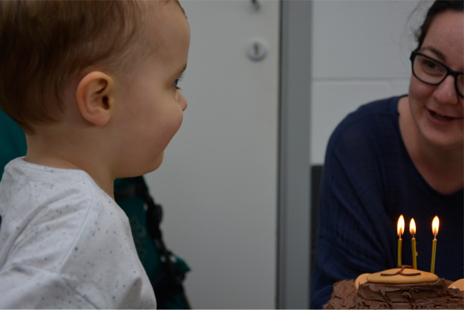 Jenson's third birthday party with Jump With Jo