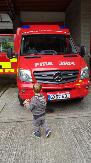 Penzance fire station open day