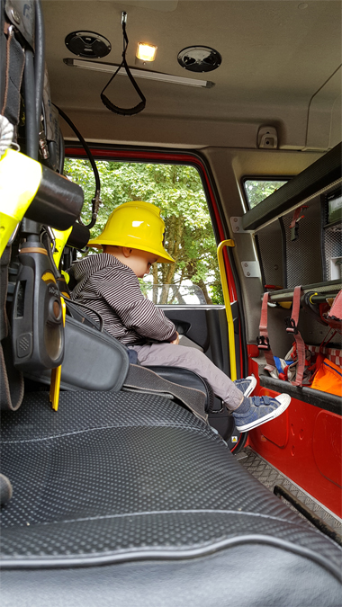 Penzance fire station open day