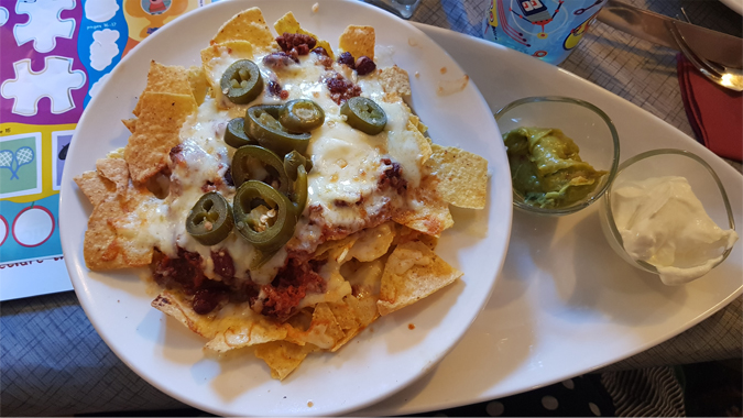 Nachos from The Pirate Inn
